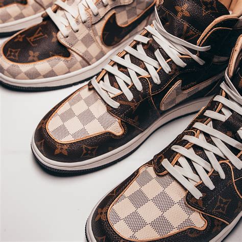 aj1 lv|The Shoe Surgeon Louis Vuitton Legacy Air Jordan 1.